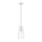 Z-Lite Kira Pendant, 1-Light, 6.5 In.W x 13 In.H, Chrome /Clear 7508P-CH - alternate 1